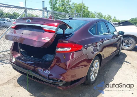 2017 Ford Fusion Se из США, поврежденный, VIN 3FA6P0HD8HR128873